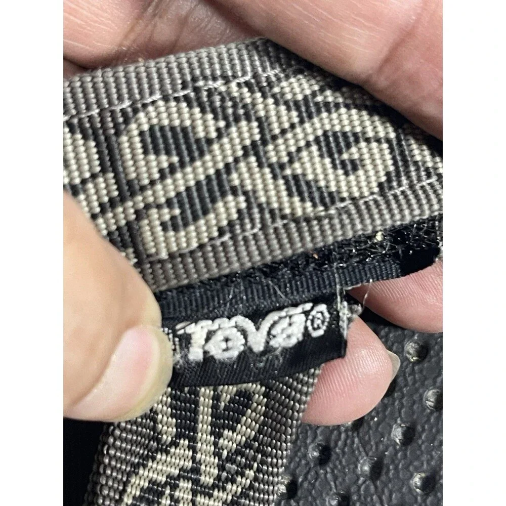 Teva Men’s Sport Sandals - Size 10 - Brown Geometric Pattern